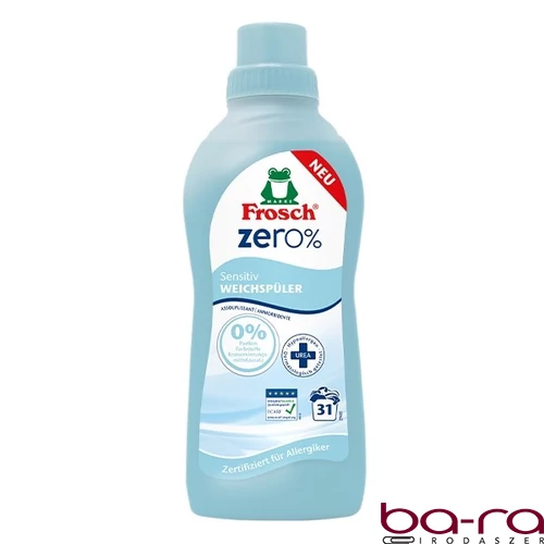 Öblítő FROSCH Zero % 750ml