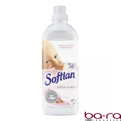 Öblítő SOFTLAN Weich&Mild Sensitive 1 liter