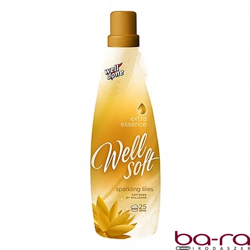 Öblítő koncentrátum WELL DONE Well Soft Sparkling Lilies arany 1 liter