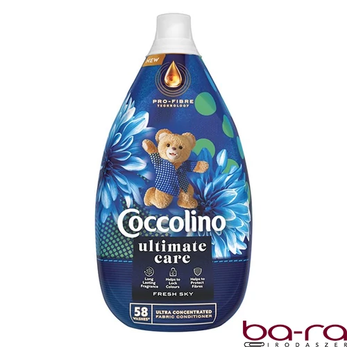 Öblítő szuperkoncentrátum COCCOLINO Ultimate Care Fresh Sky 870 ml