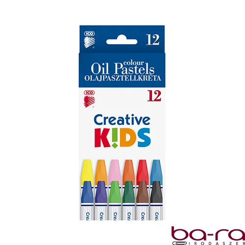 Olajpasztell ICO Creative Kids 12 darabos