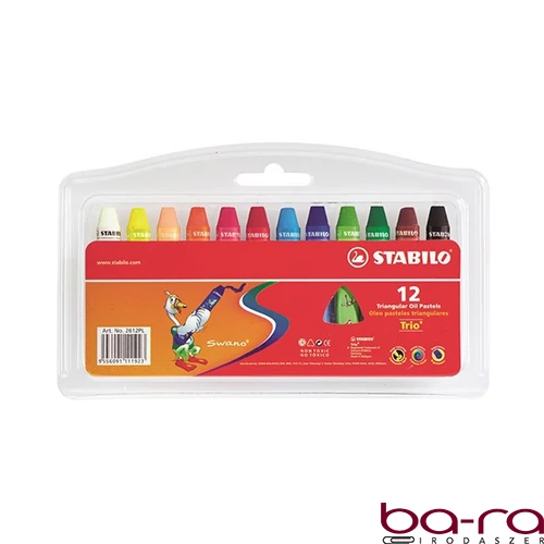 Olajpasztell STABILO 2612 12 darabos