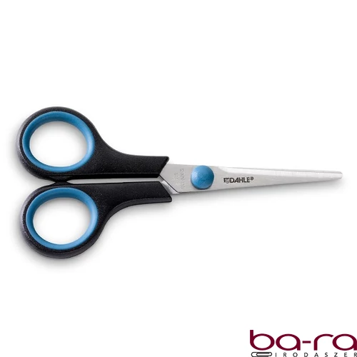 Olló irodai DAHLE 54415 gumifogós balkezes 14 cm fekete