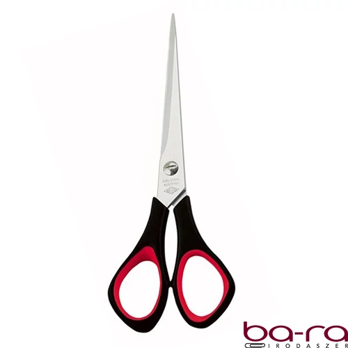 Olló irodai WEDO 976-651 gumifogós balkezes 16cm fekete