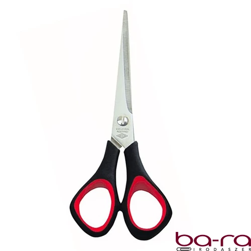 Olló irodai WEDO 976-65 gumifogós 16cm fekete