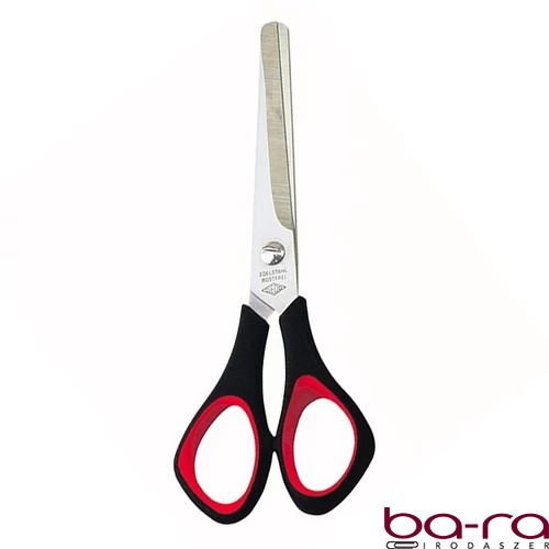 Olló irodai WEDO 976-6 gumifogós 15,5cm fekete