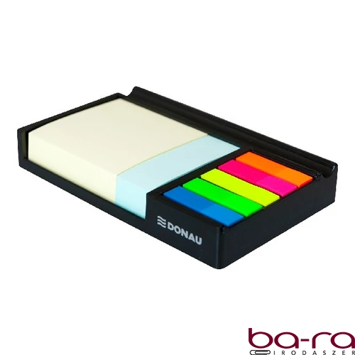 Öntapadós jegyzettömb box DONAU memobox