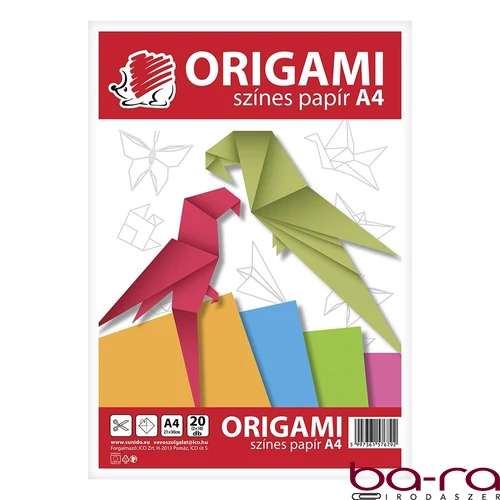 Origami papír ICO Süni A/4 20 lapos