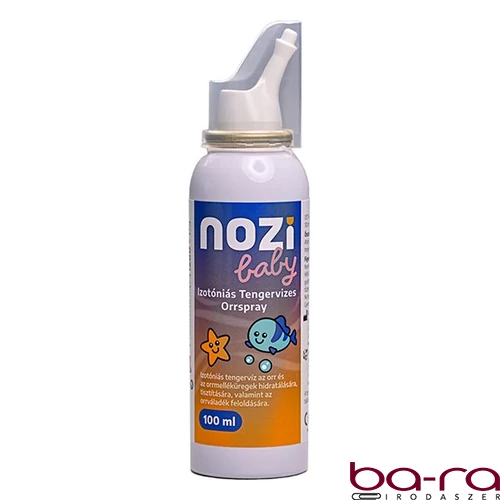 Orrspray NOZI Baby tengervizes izotóniás 100 ml