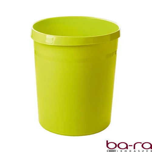 Papírkosár műanyag tömörfalú HAN TREND lime 18L