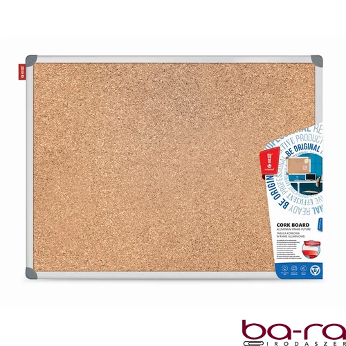 Parafatábla MEMOBE eloxált alumínium keret 60x90 cm