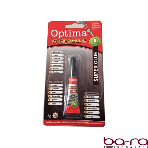 Pillanatragasztó OPTIMA Super Glue 3 g