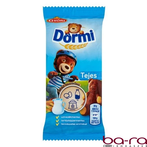 Piskóta GYŐRI ÉDES Dörmi tejkrémes 30 g