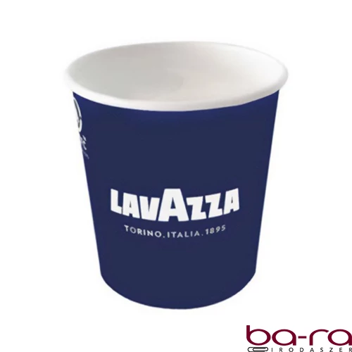 Pohár eldobható papír LAVAZZA Triman 2,5dl 50 darabos