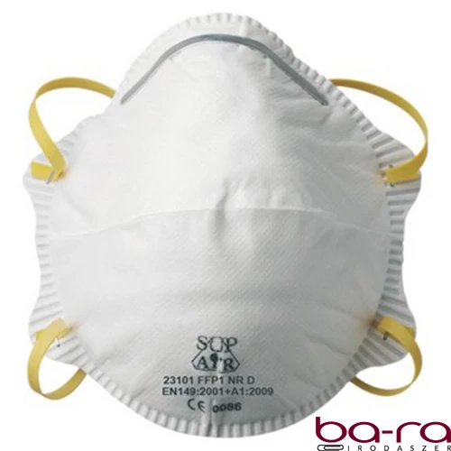 Pormaszk COVERGUARD FFP1SL NR D fehér 20 darab/doboz