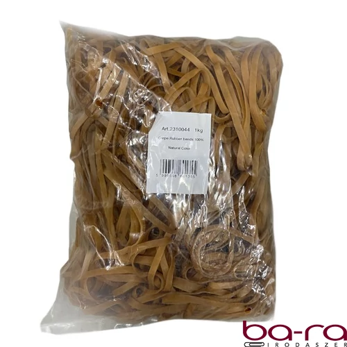 Postagumi barna 60x5mm 1 kg/csomag kaucsuk