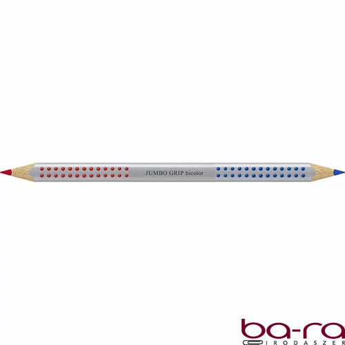 Postairón FABER-CASTELL Jumbo Grip háromszögletű piros-kék