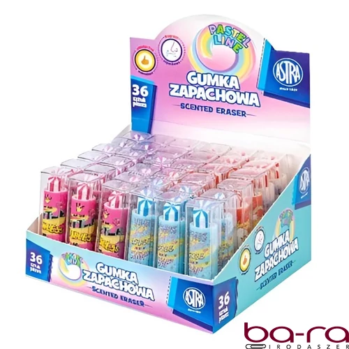 Radír ASTRA FUN rúzs forma illatosított