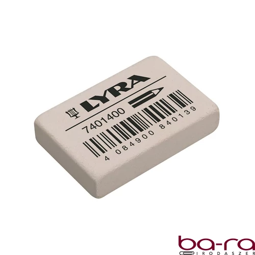 Radír LYRA 7401400 38x25x9mm