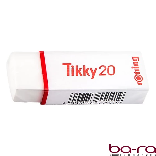 Radír ROTRING Tikky 20 papírtokos 64x12x22mm fehér