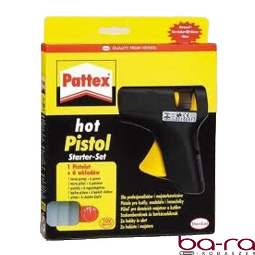 Ragasztópisztoly HENKEL Pattex +6 db ragasztópatron