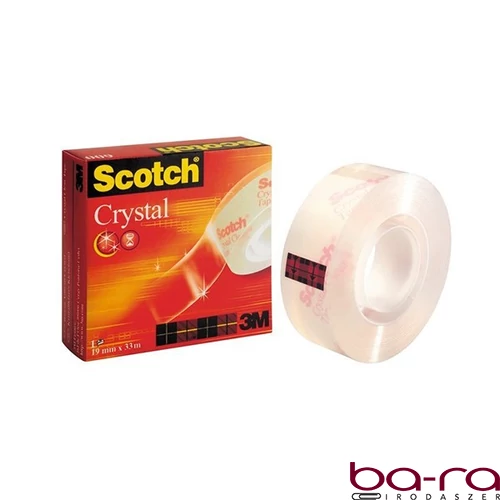 Ragasztószalag 3M Scotch 600 19mmx33m kristálytiszta
