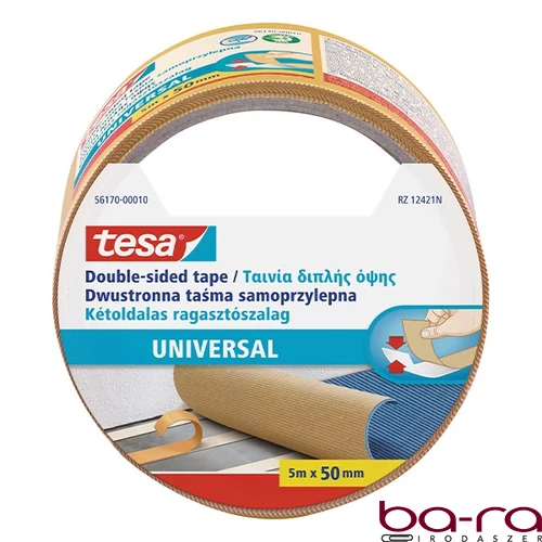 Ragasztószalag kétoldalas TESA 56170 50mmx5m
