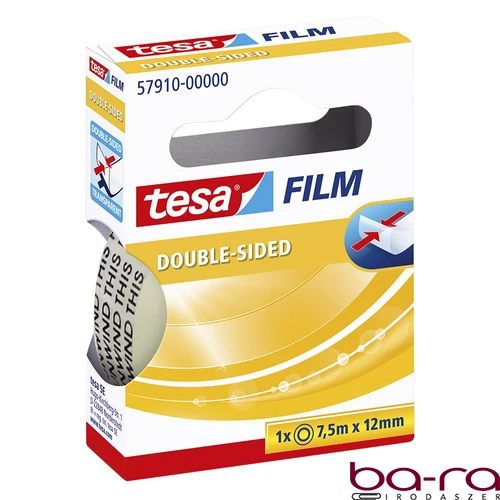 Ragasztószalag kétoldalas TESA 57910 12mmx7,5m