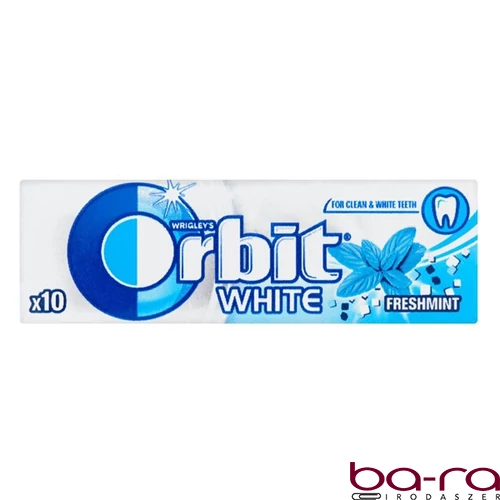 Rágógumi ORBIT White Freshmint 14 g