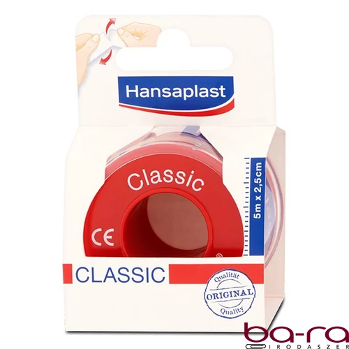 Ragtapasz HANSAPLAST tekercses classic 5 m x 2,5 cm