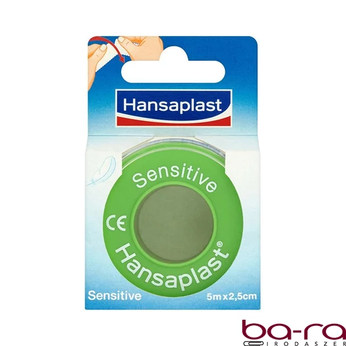 Ragtapasz HANSAPLAST tekercses sensitive 5 m x 2,5 cm