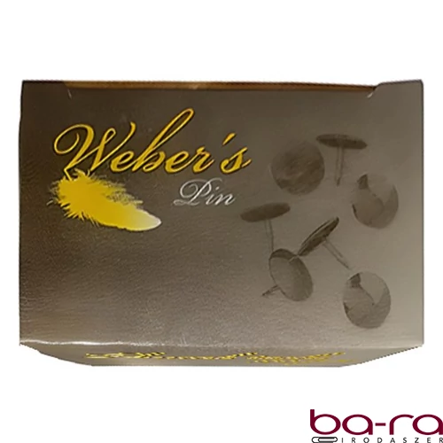 Rajzszeg WEBER`S nikkel 100 darabos