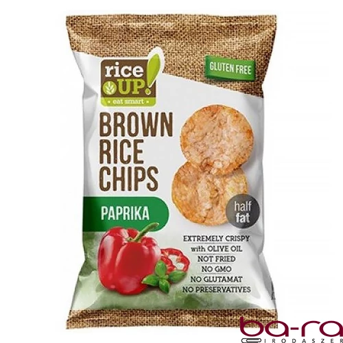Rizschips RICE UP paprikás 60 g