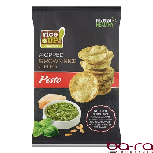 Rizschips RICE UP pestós 60 g