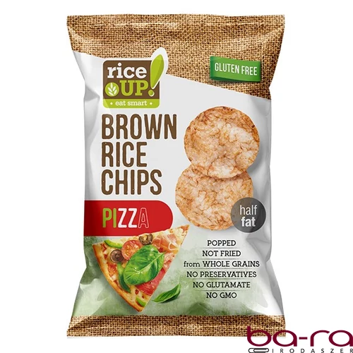 Rizschips RICE UP pizzás 60 g