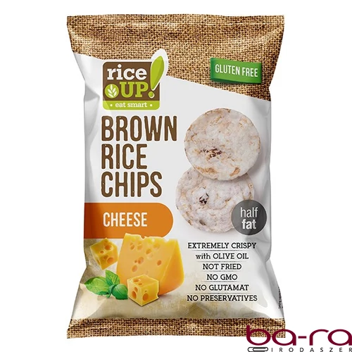Rizschips RICE UP sajtos 60 g