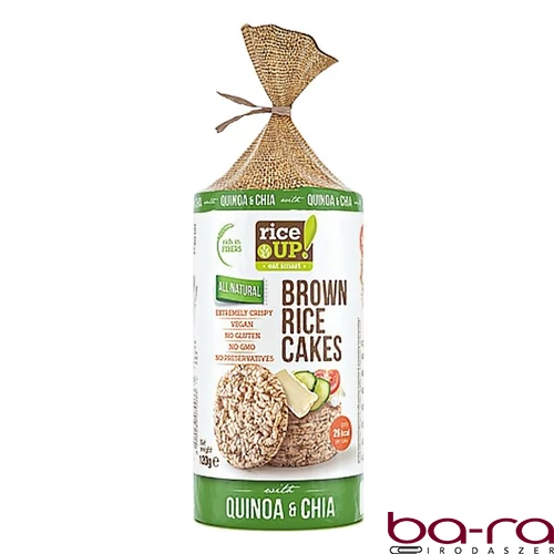 Rizsszelet RICE UP chia magos és quinolás 120 g