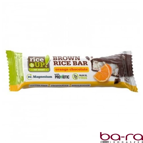 Rizsszelet RICE UP narancsos étcsokoládés 18 g