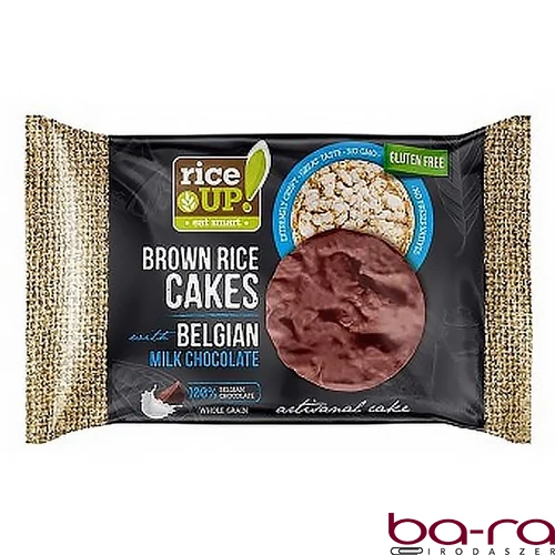 Rizsszelet RICE UP tejcsokoládés 30 g