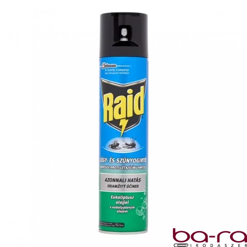 Rovarírtó légy és szúnyog RAID Eukaliptusz olajjal 400ml