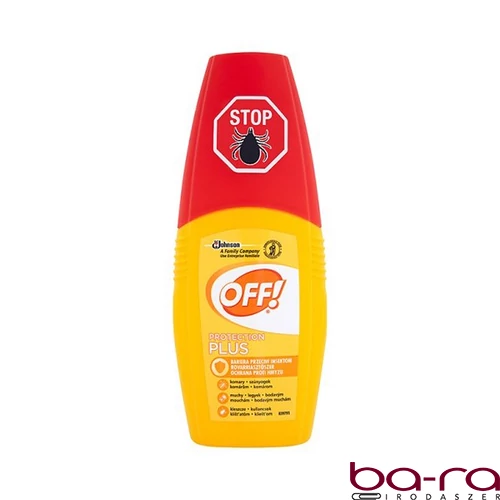 Rovarriasztó OFF! Protection Plus szúnyog- kullancs- és légyriasztó 100 ml pumpás folyadék
