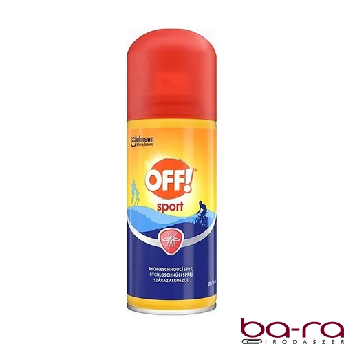 Rovarriasztó OFF! SPORT szúnyog- kullancsriasztó 100 ml spray