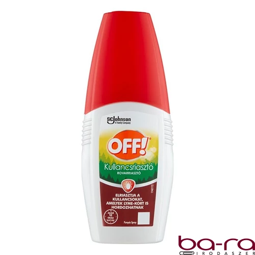 Rovarriasztó OFF! szúnyog- kullancsriasztó 100ml spray
