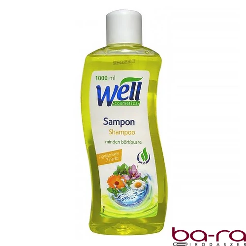 Sampon WELL hét gyógynövénnyel 1L