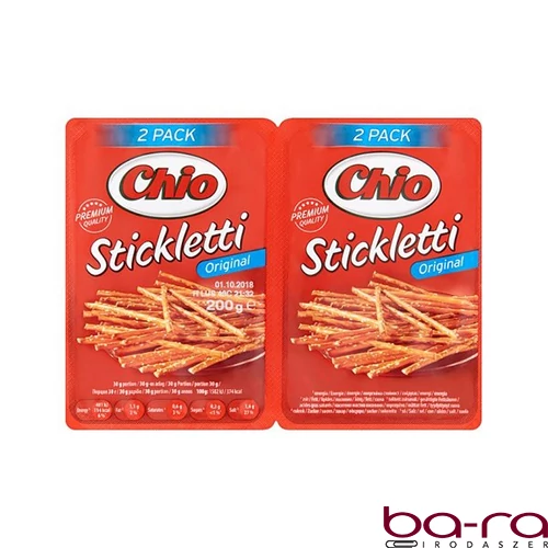 Sóspálcika CHIO Stickletti 200 g sós tálcás