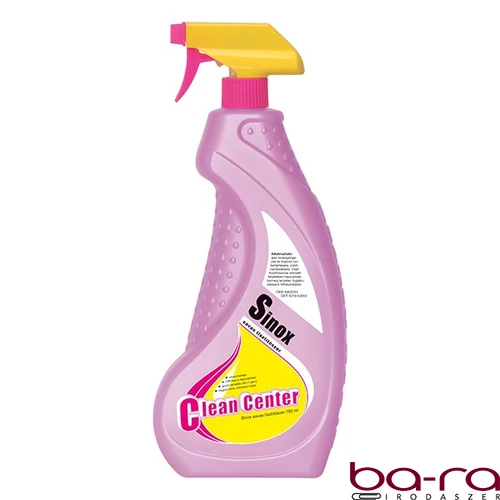 Speciális tisztítószer szórófejes CLEAN CENTER Sinox 750 ml
