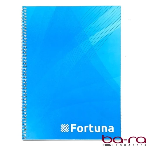 Spirálfüzet vonalas FORTUNA A/4 70 lapos