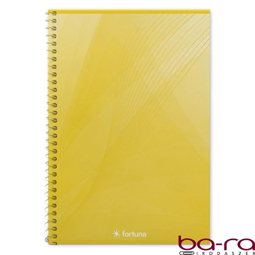 Spirálfüzet franciakockás FORTUNA Basic A/4 70 lapos