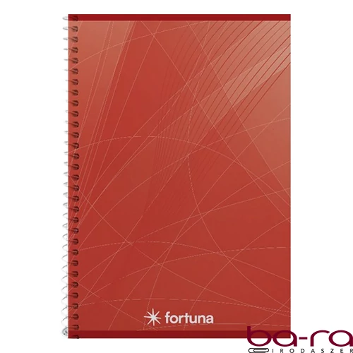 Spirálfüzet kockás FORTUNA Basic A/5 70 lapos