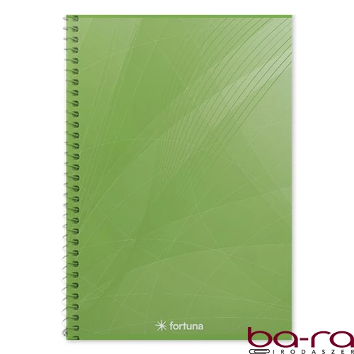 Spirálfüzet sima FORTUNA Basic A/4 70 lapos